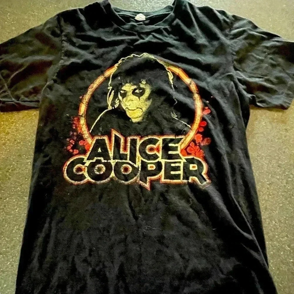 Pacific Tops - Pacific Alice Cooper Music Concert T-Shirt Sz S